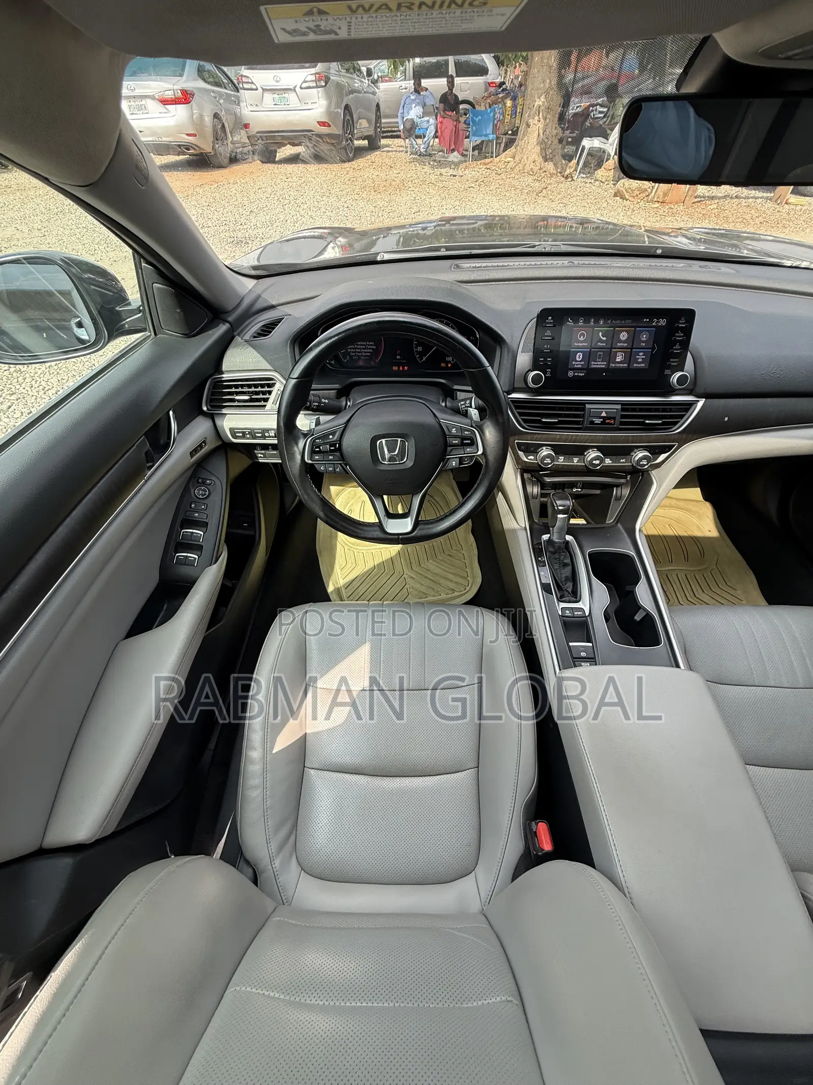 Honda Accord Touring 2018 Gray