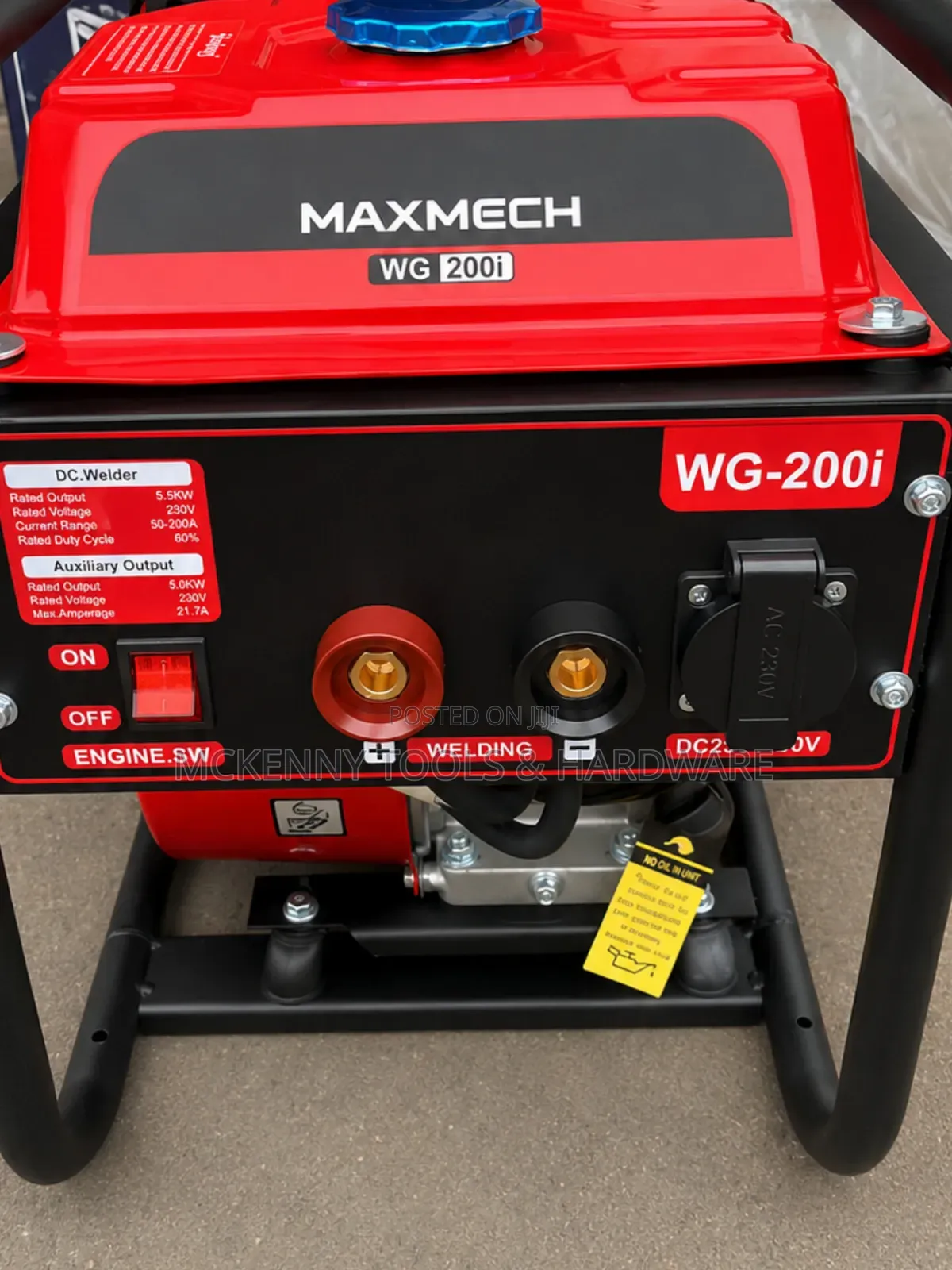 Maxmech WG-200i, a Versatile, Dual-Purpose Gasoline-Powered