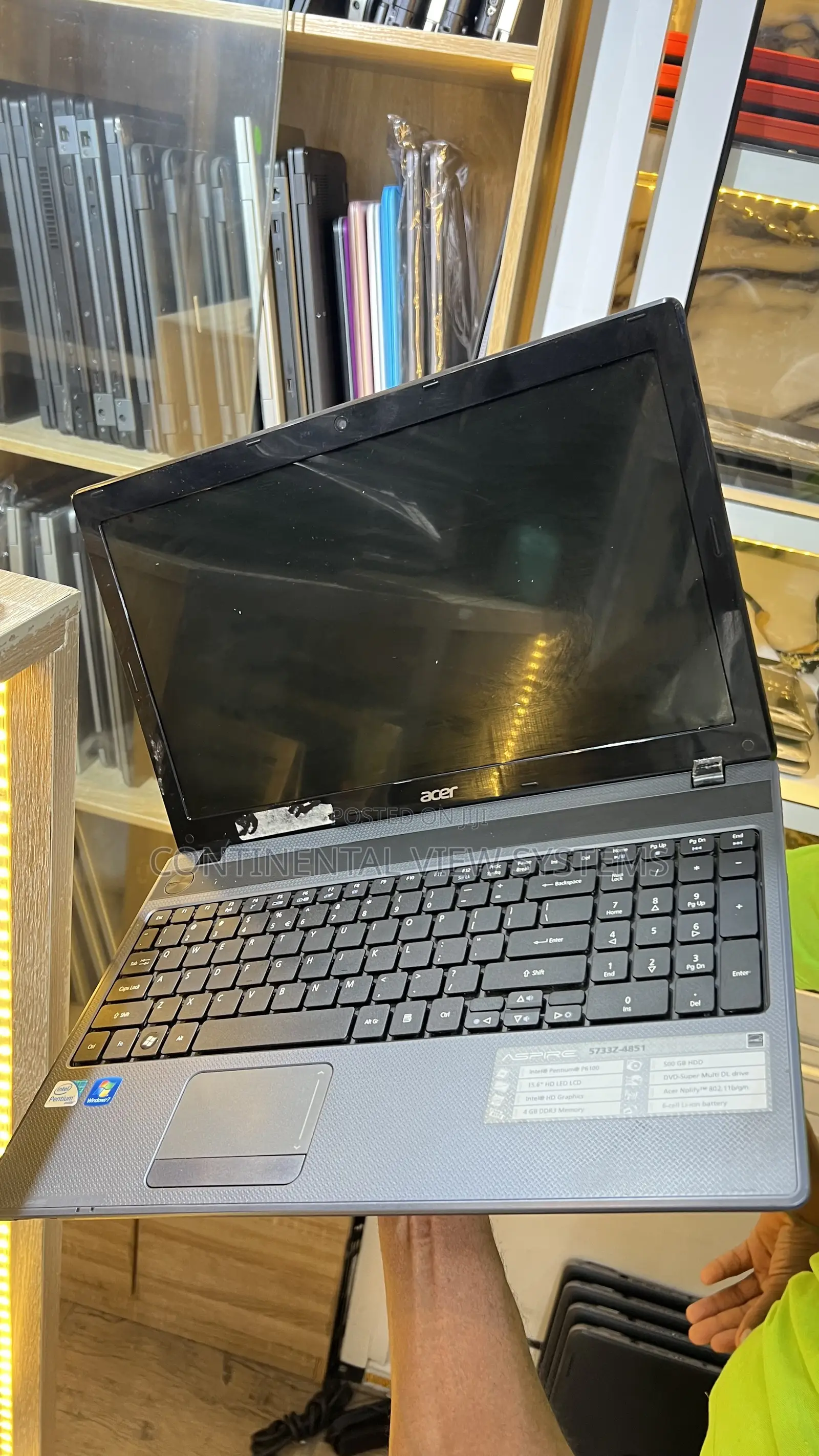 Laptop Acer Aspire 5733Z 8GB Intel Pentium HDD 320GB
