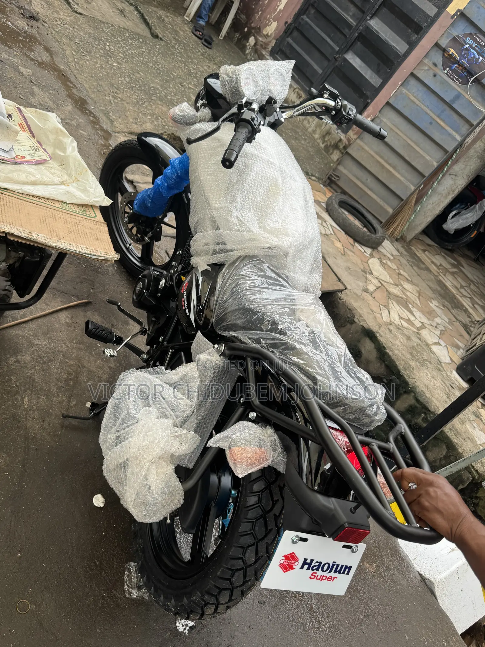 New Haojue DR300 2026 Black