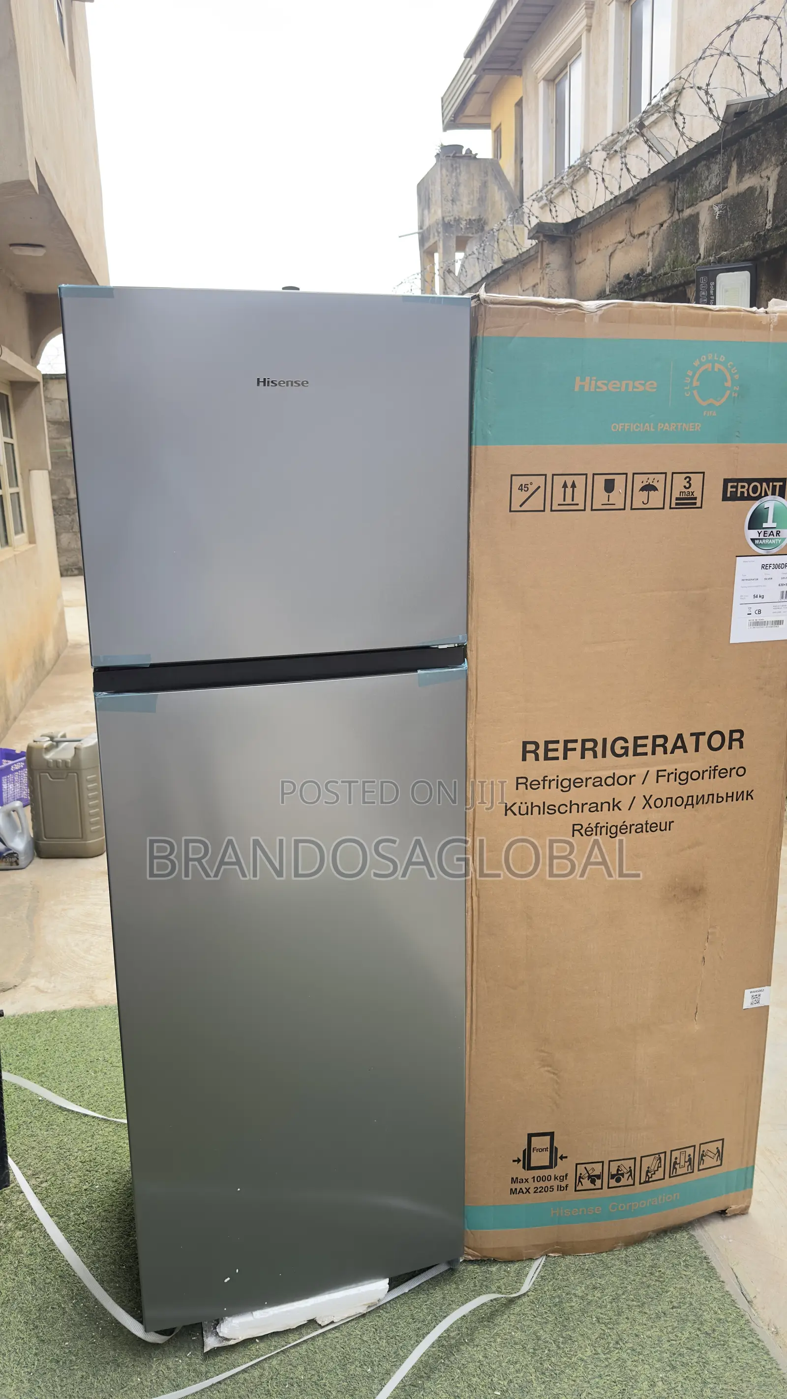 Hisense REF306DR Refrigerator – Reliable Food Preservation Fridge