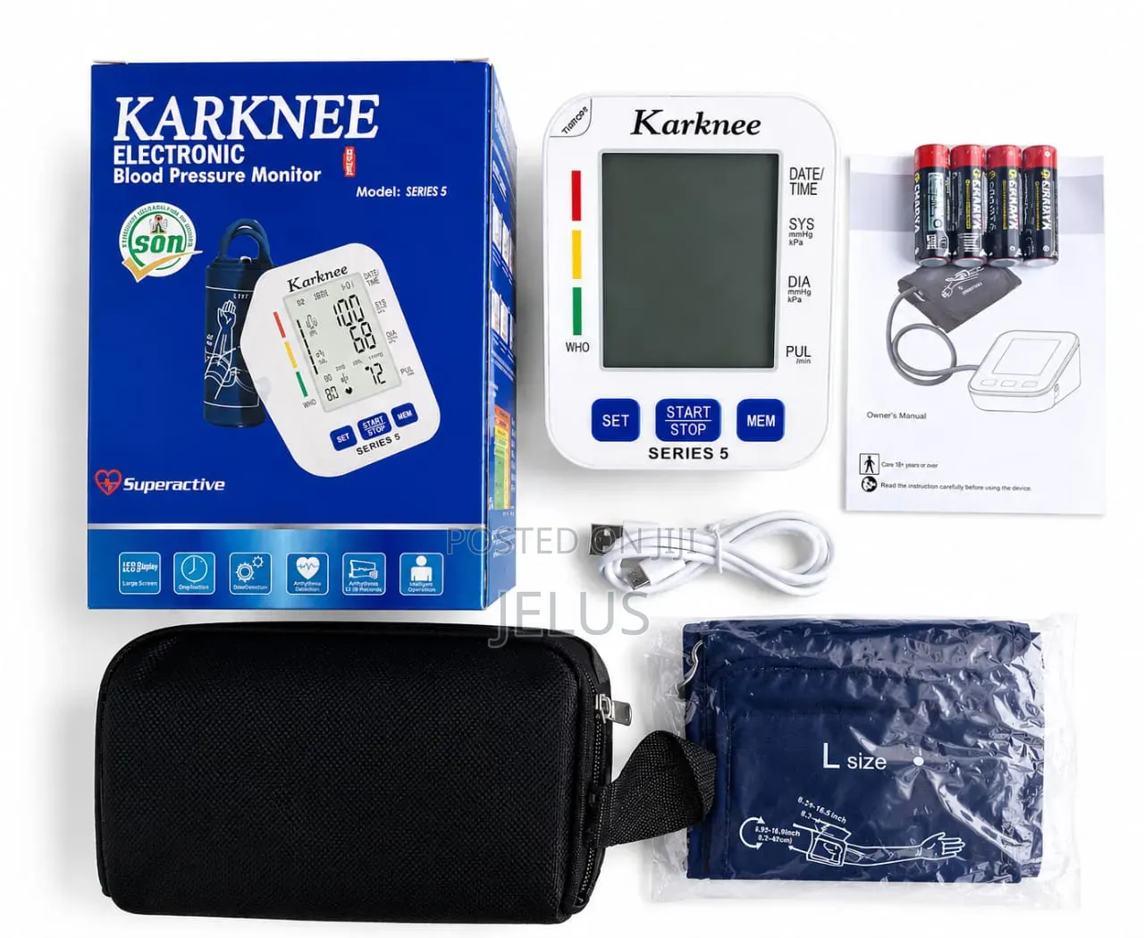 Karknee Blood Pressure Monitor. Highly Reliable, Tested Trusted