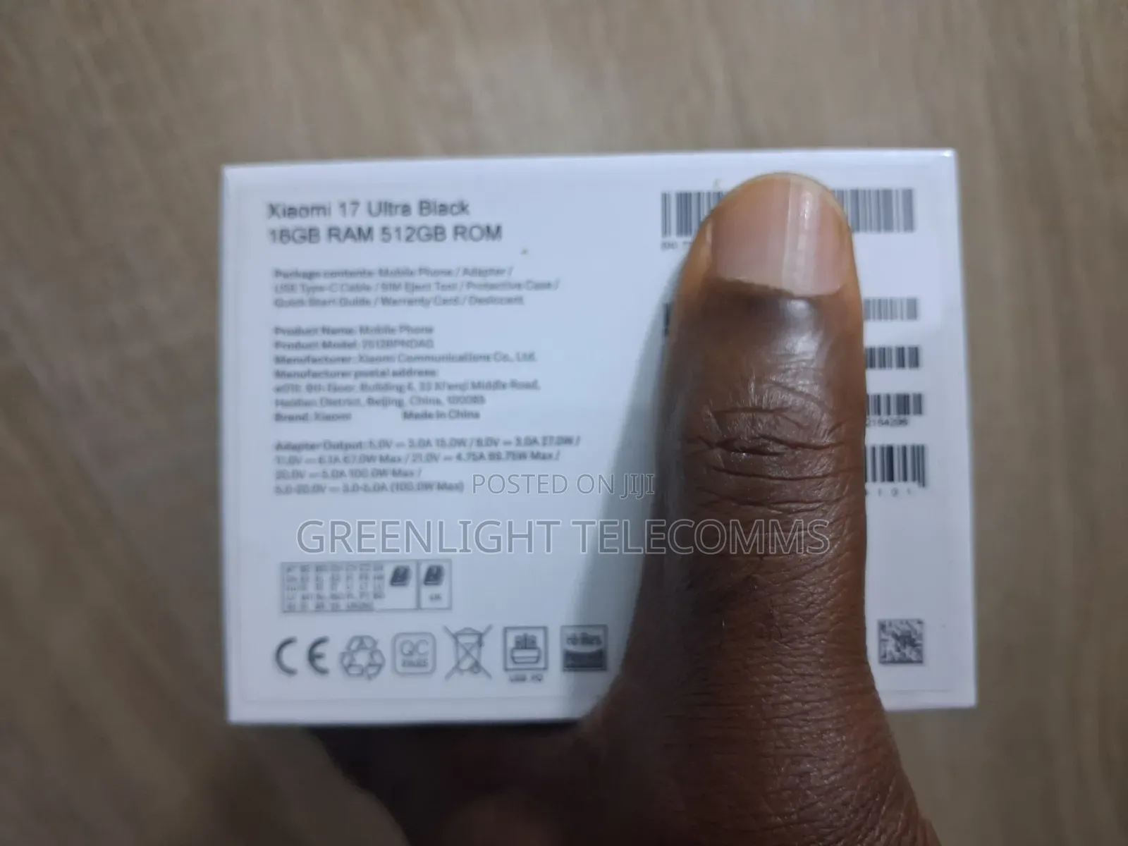 New Xiaomi 17 Ultra 512 GB Black