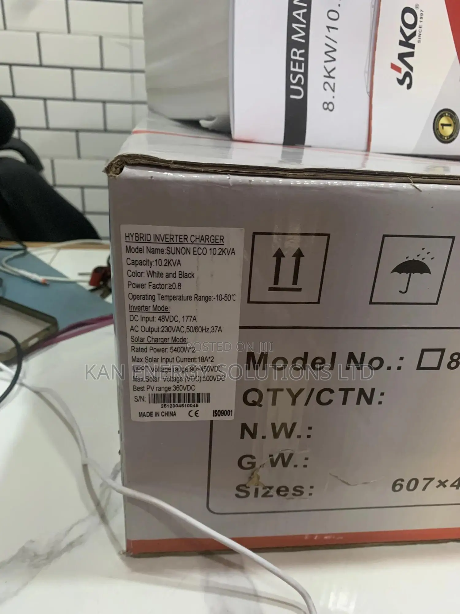 Sako Hybrid Inverter 10.2kva - 48v