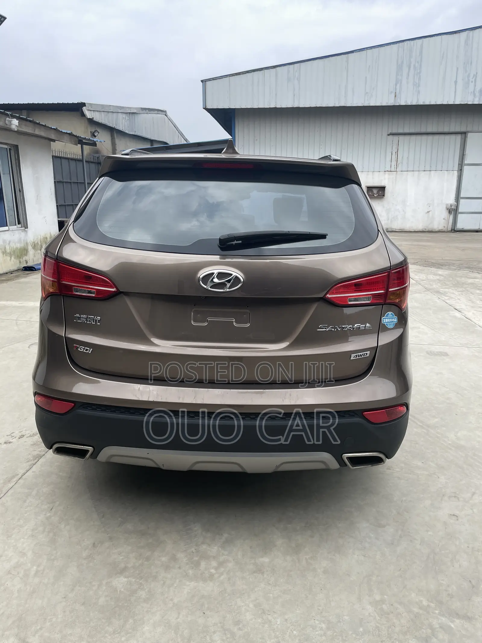 Hyundai Santa Fe Limited AWD 2016 Brown