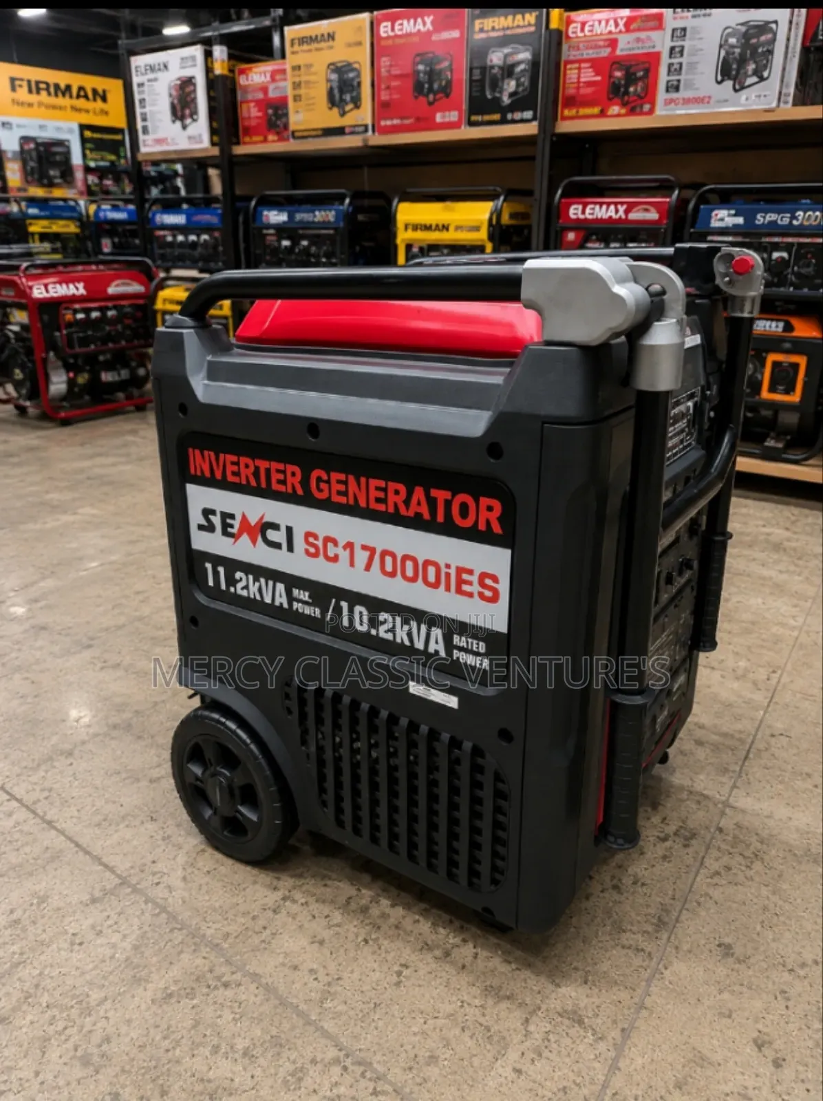 SENCI SC17000iES 11.2kVA Inverter Generator Super Silent Elctric Start