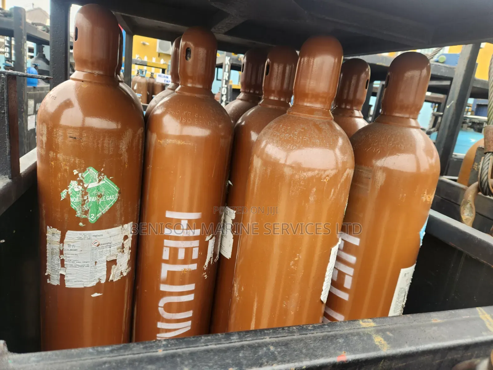 Helium Gas 99.9999% Purity (Cylinder and Content) 53.1kg