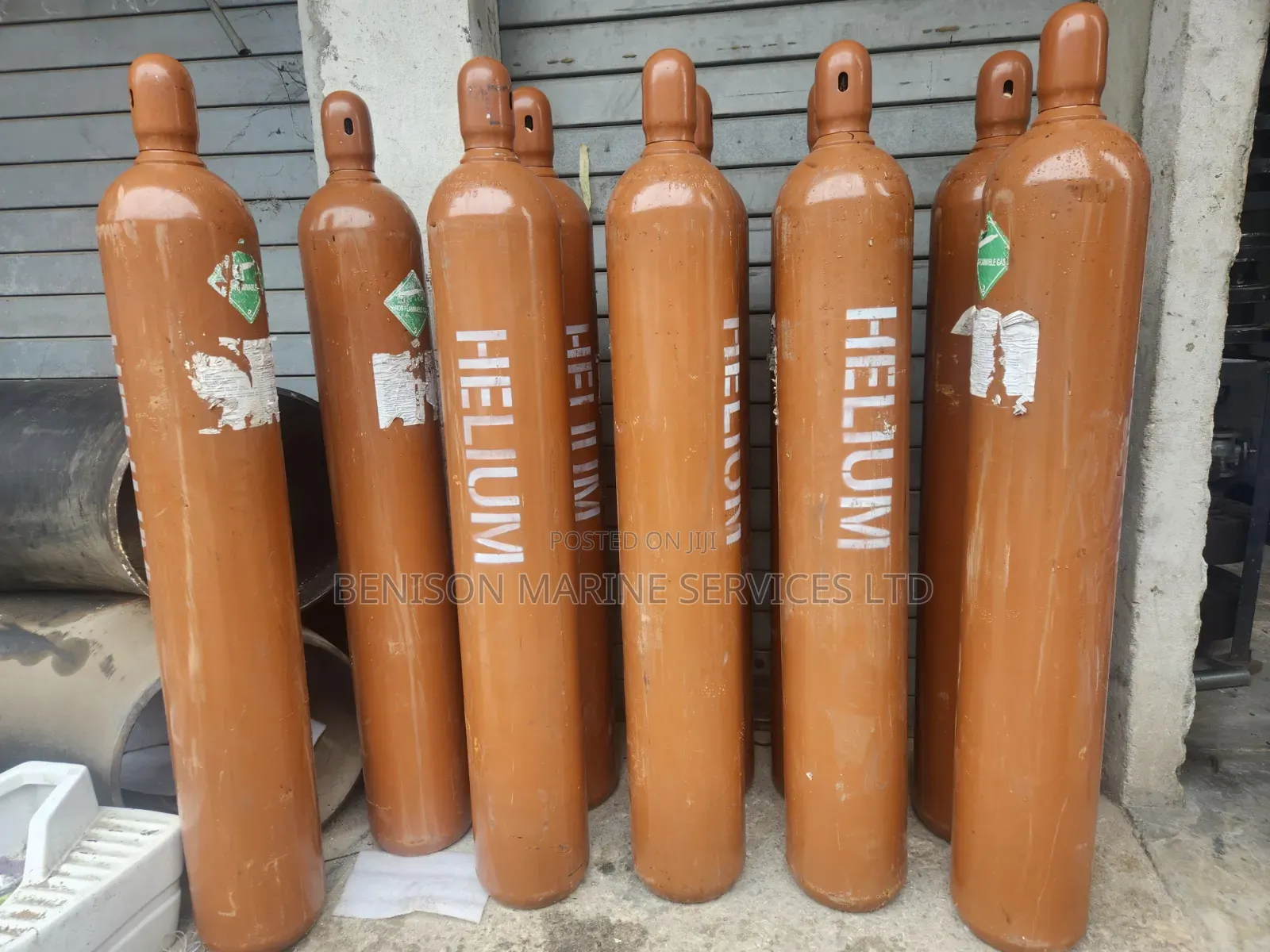 Helium Gas 99.9999% Purity (Cylinder and Content) 53.1kg
