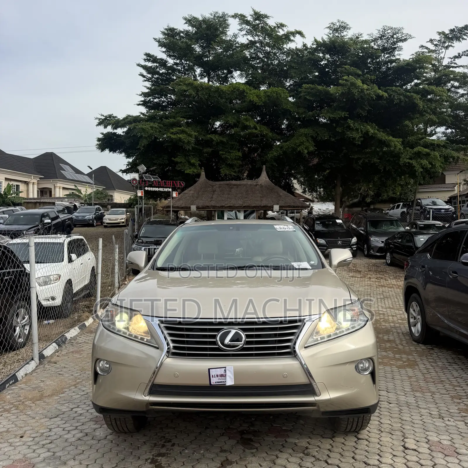 Lexus RX 350 AWD 2014 Gold