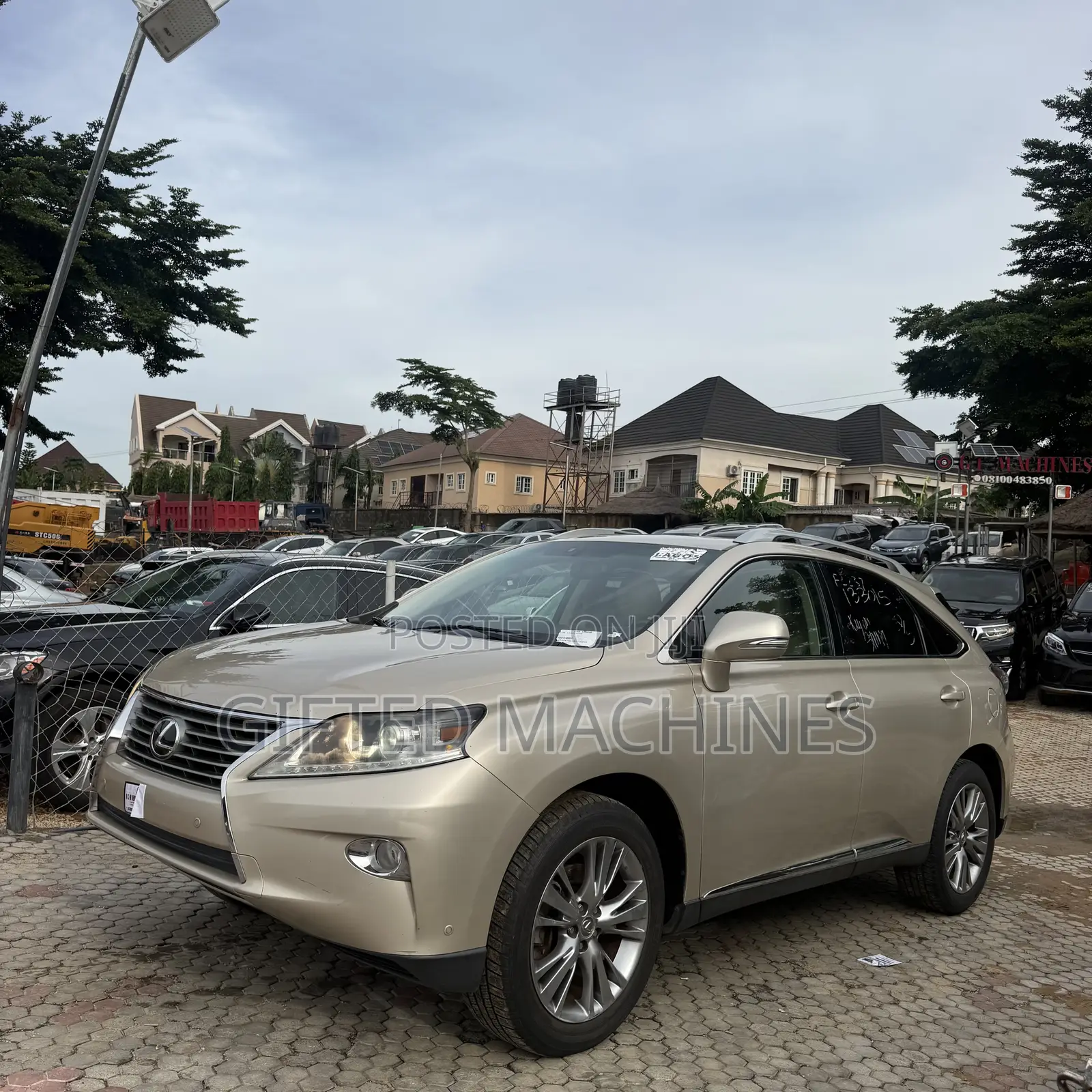 Lexus RX 350 AWD 2014 Gold