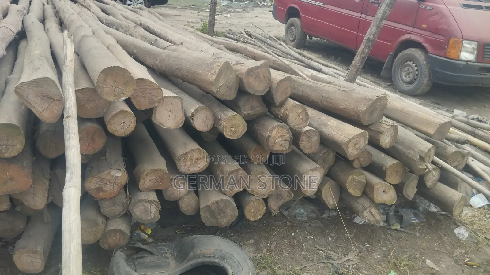 Round Wood Poles