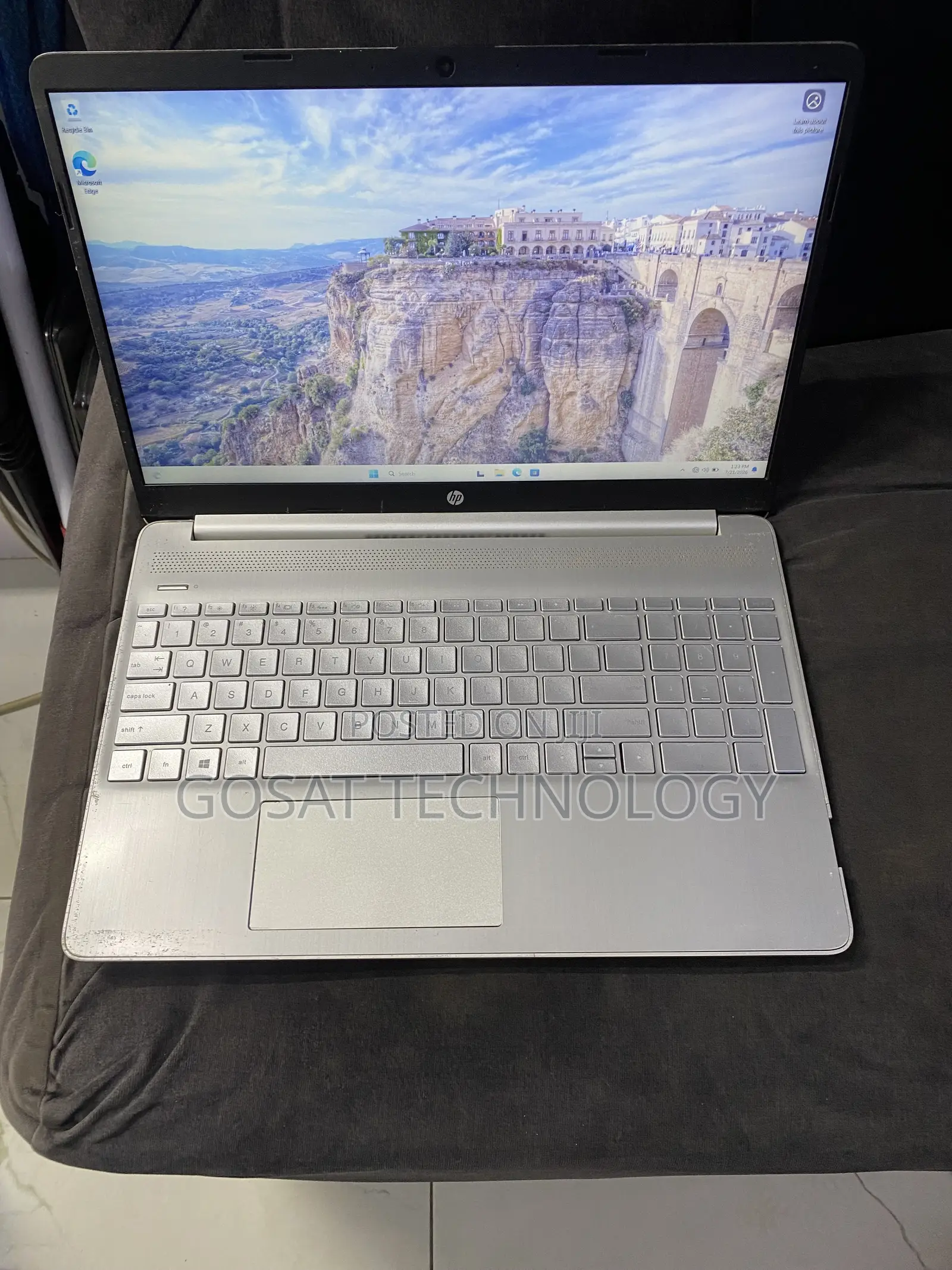 Laptop HP 15s 8GB Intel Core i3 SSD 128GB