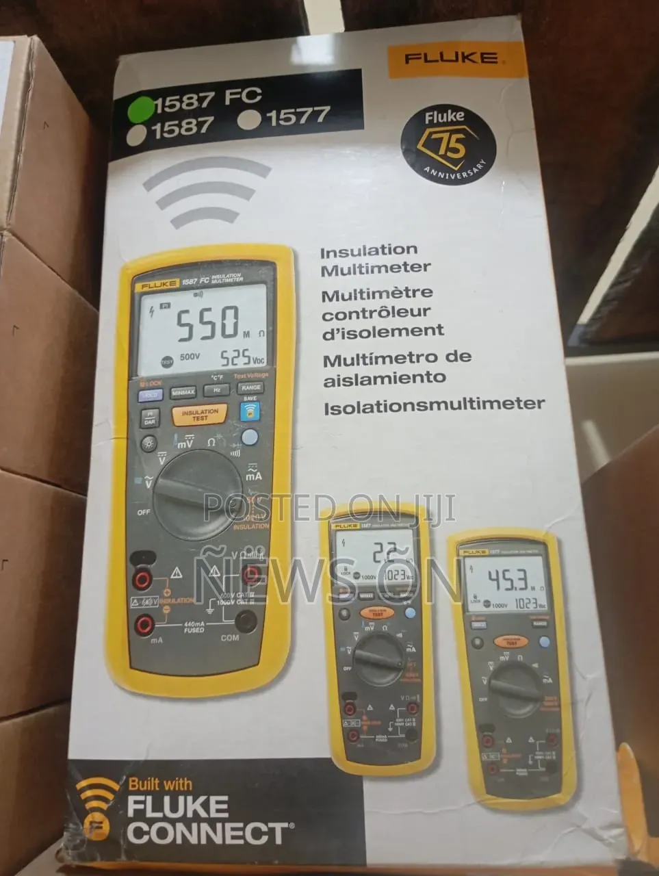 Fluke 1587 FC Insulation Multimeter, a 2-in-1