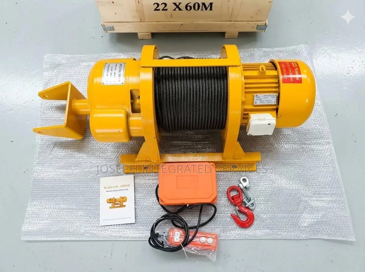 Heavy-Duty Electric Wire Rope Hoist Winch