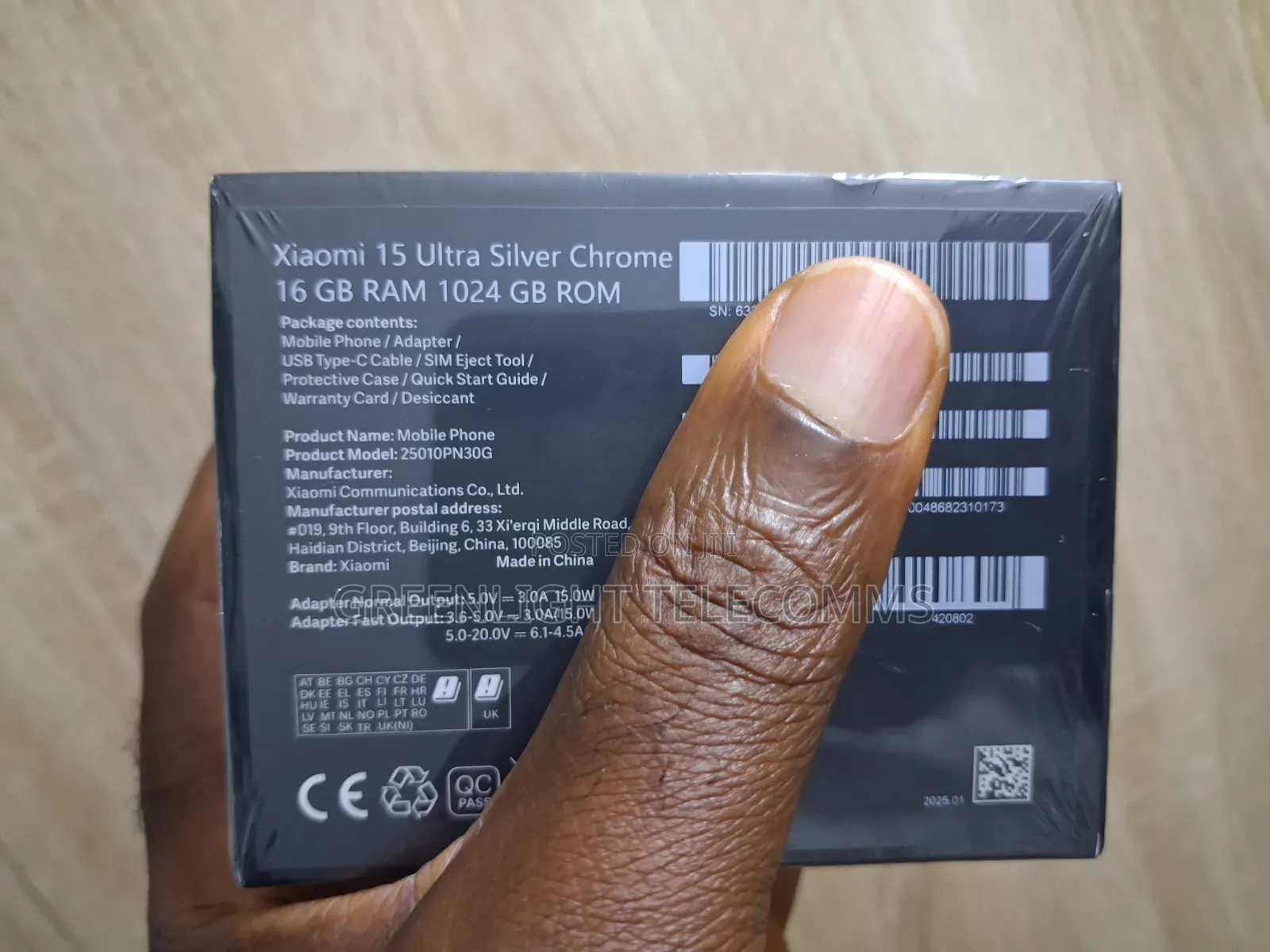 New Xiaomi 15 Ultra 1 TB Silver