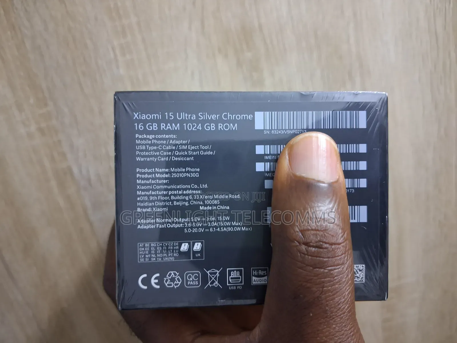 New Xiaomi 15 Ultra 1 TB Silver