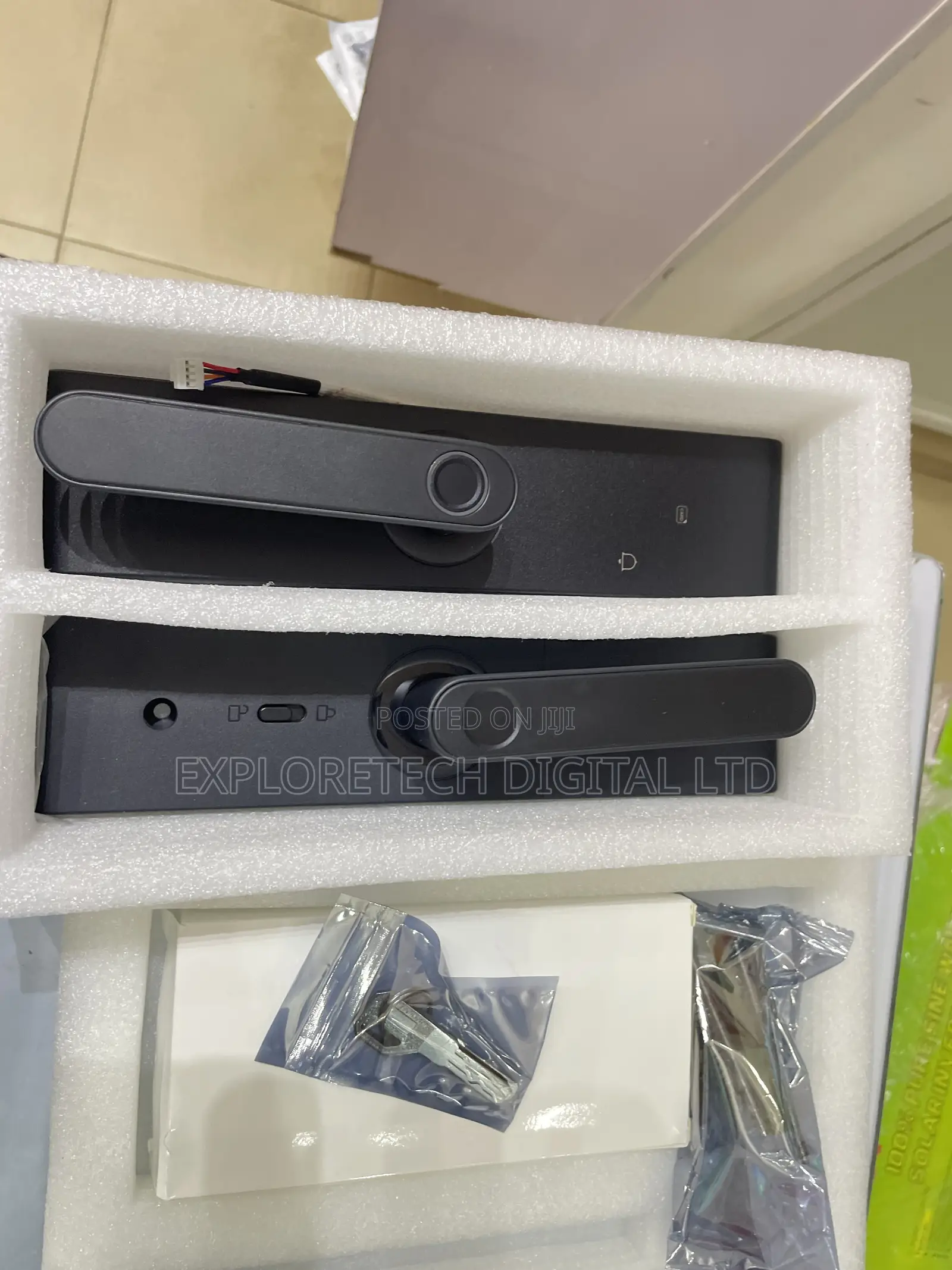 Smart Lock With Finger, Pin, Card