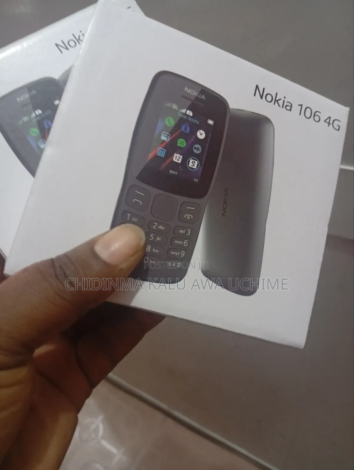 New Nokia 106 Black