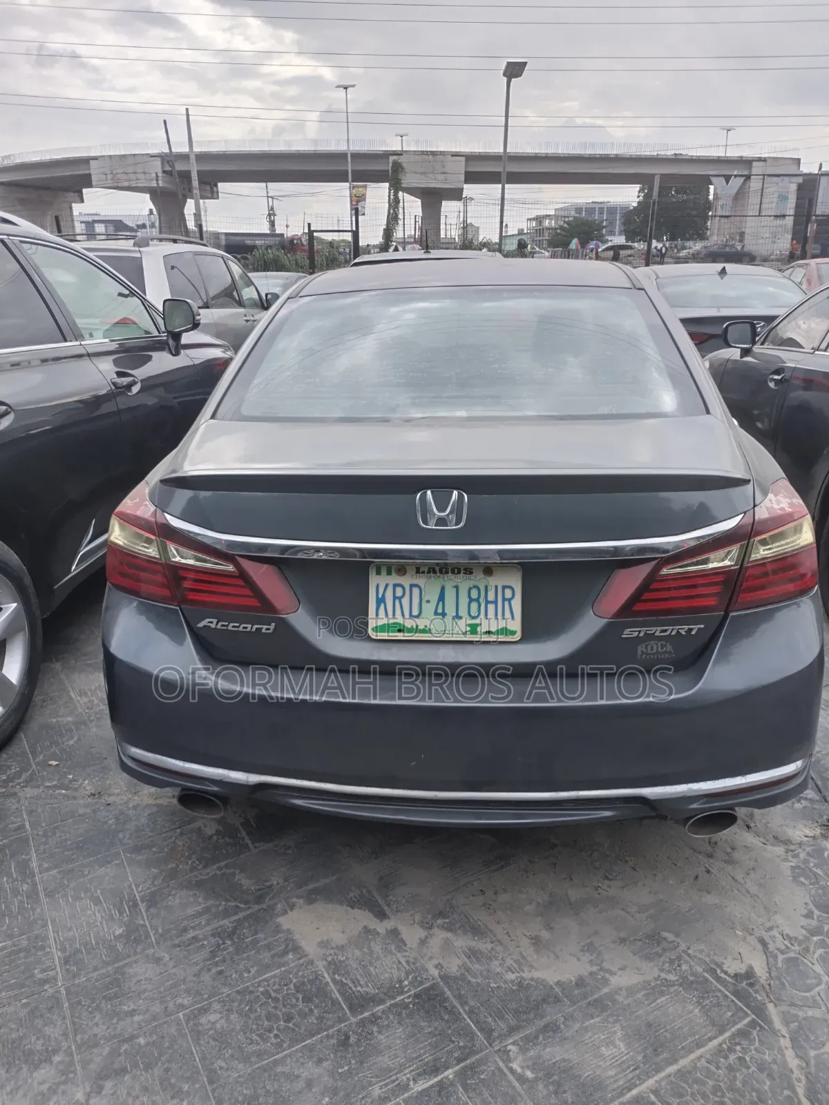 Honda Accord 2016 Gray