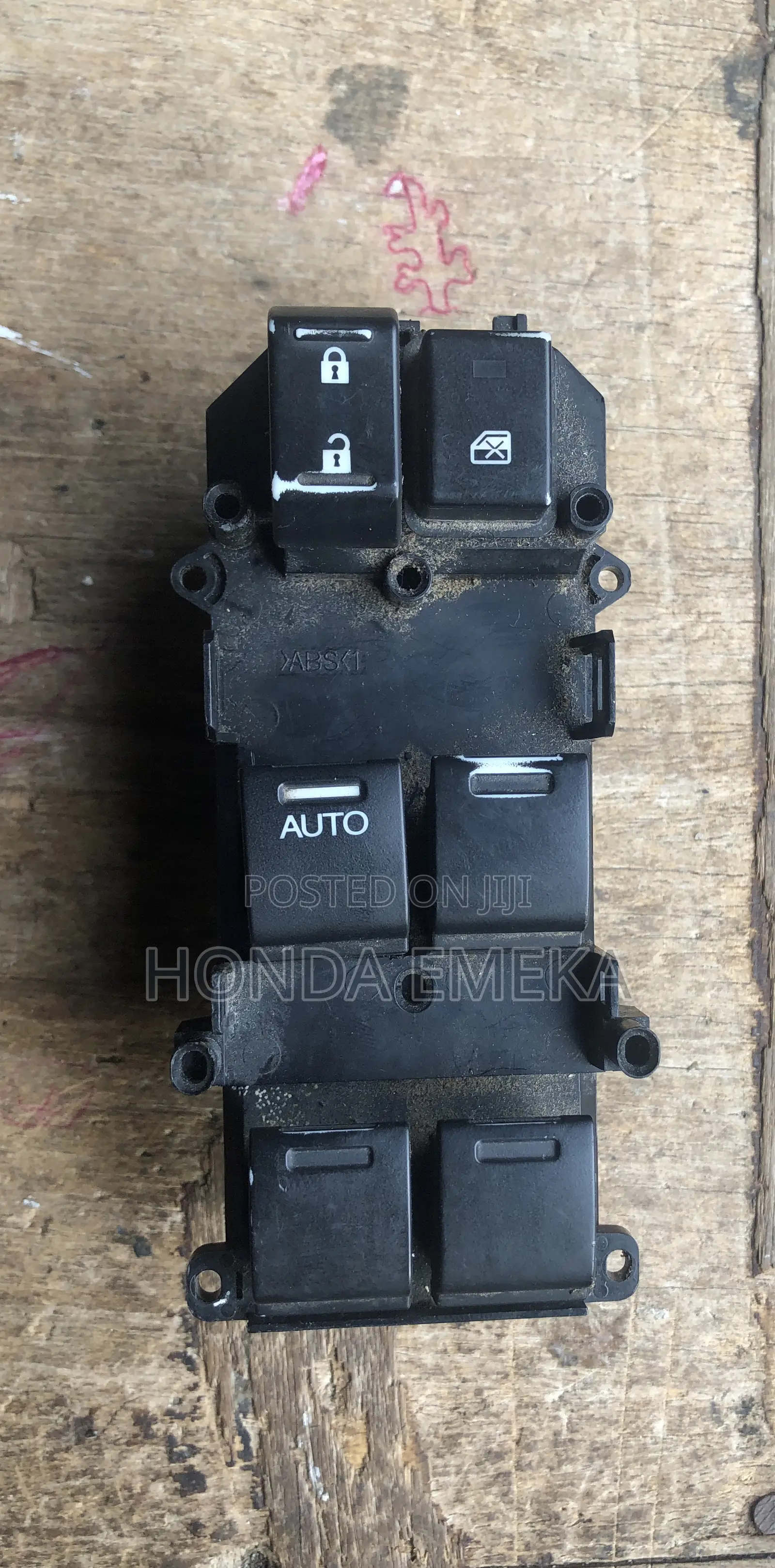 Master Buttons Honda Accord 2008 to 2010 Model