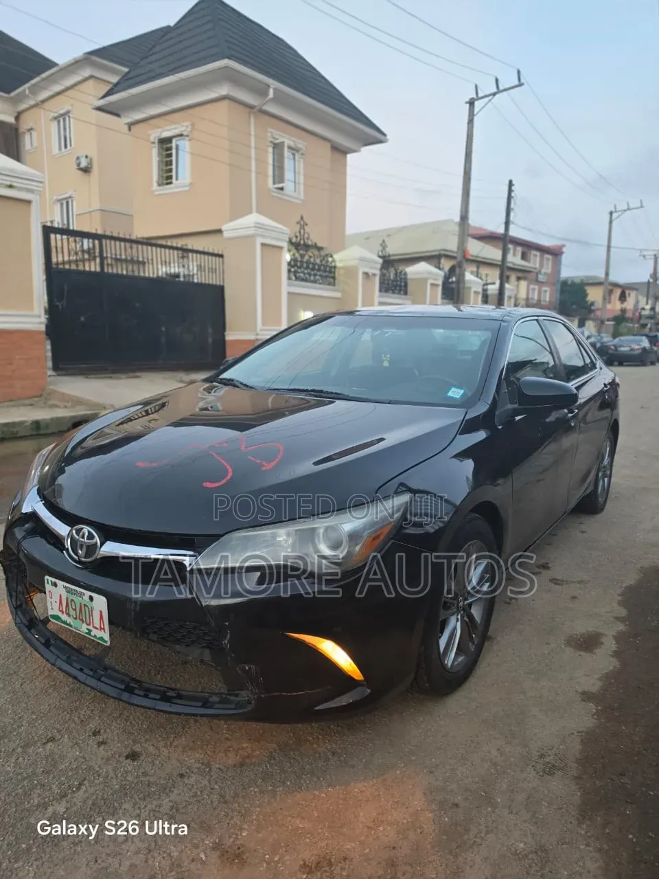 Toyota Camry SE 4dr Sedan (2.5L 4cyl 6A) 2017 Black
