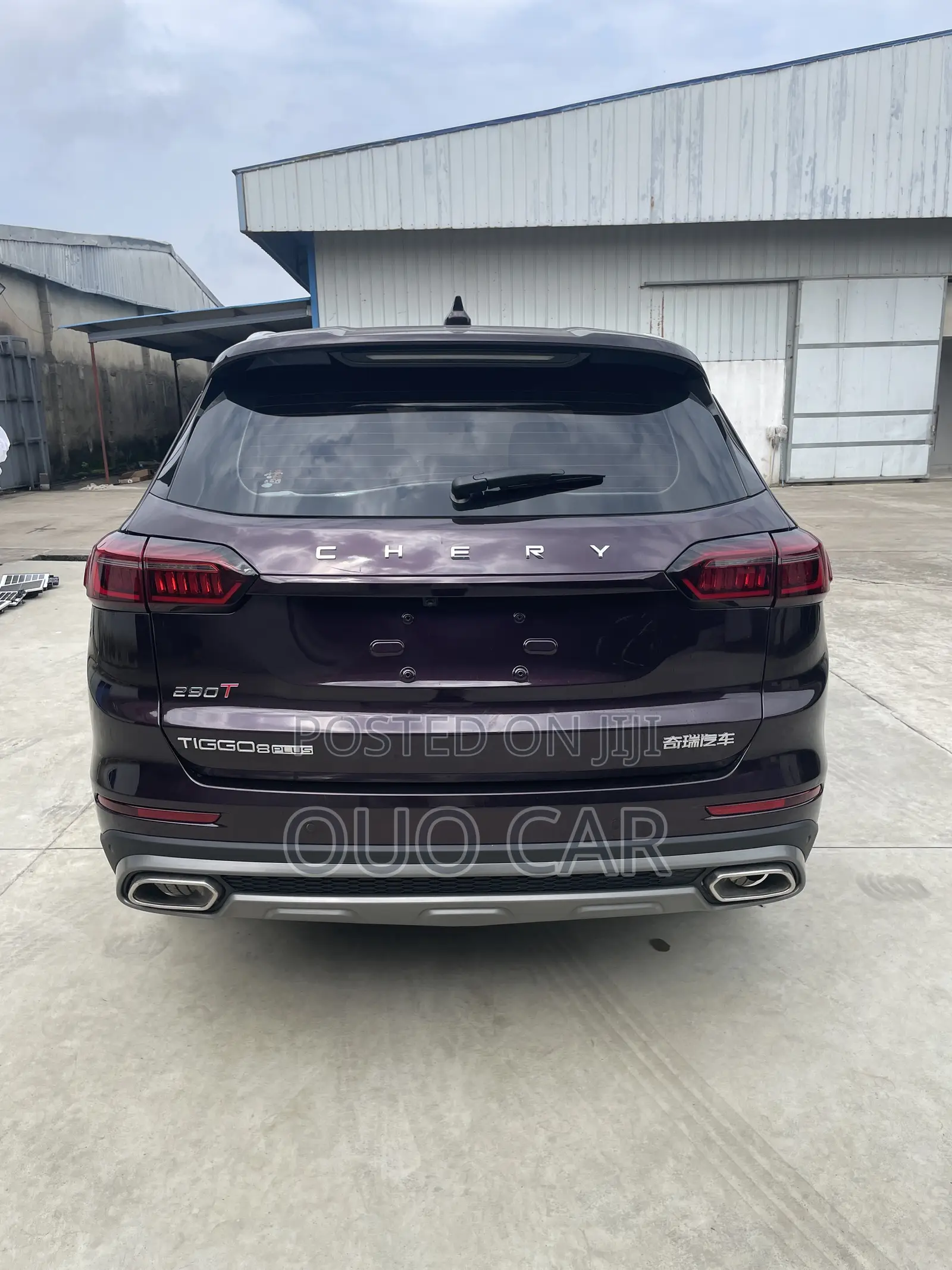 Chery Tiggo 8 2021 Burgundy