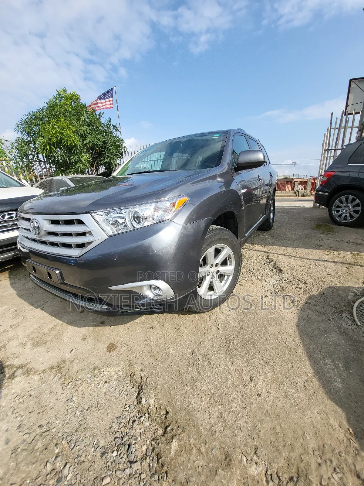 Toyota Highlander Limited 2008 Gray