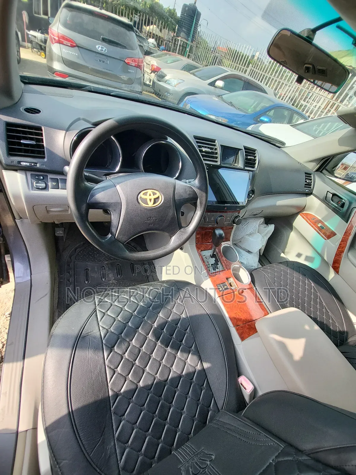 Toyota Highlander Limited 2008 Gray