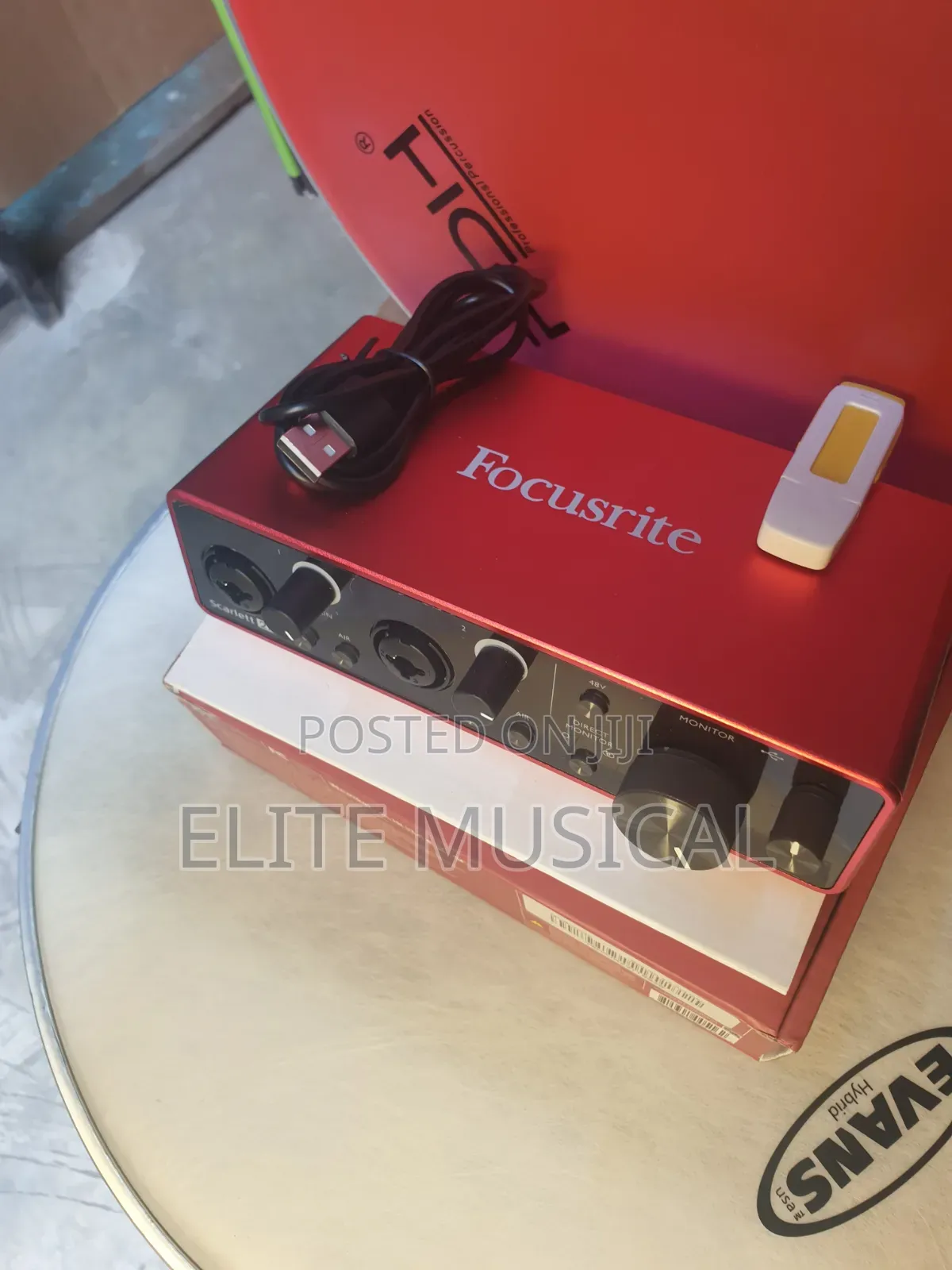 Scarlett 2i2 3rd Gen Focusrite Audio Interface Sound Card