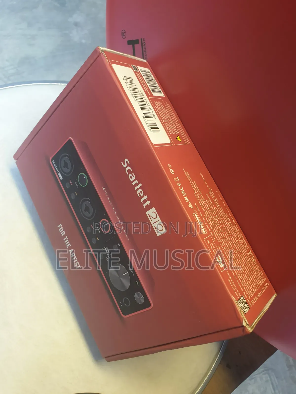 Scarlett 2i2 3rd Gen Focusrite Audio Interface Sound Card