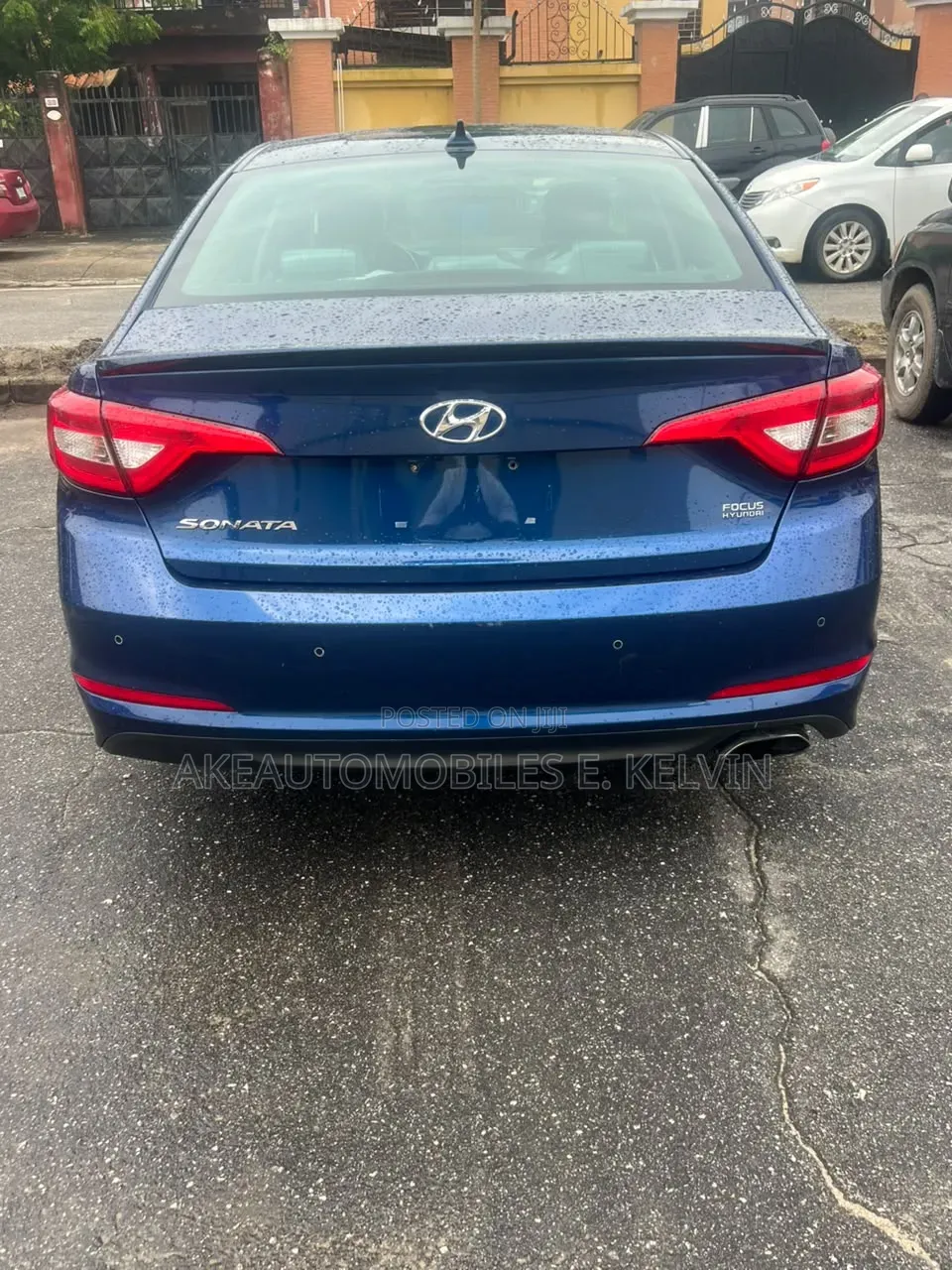 Hyundai Sonata 2016 Blue
