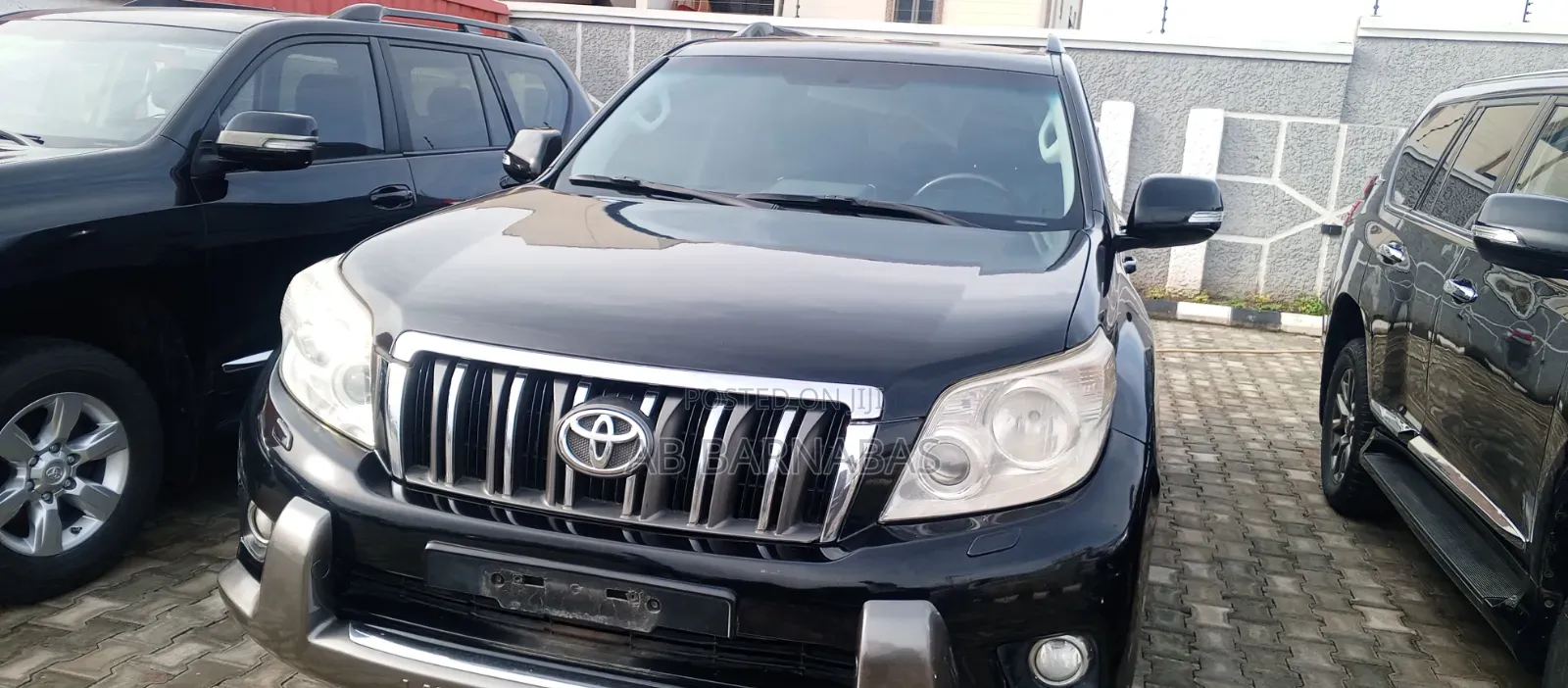 Toyota Land Cruiser Prado 2012 Black
