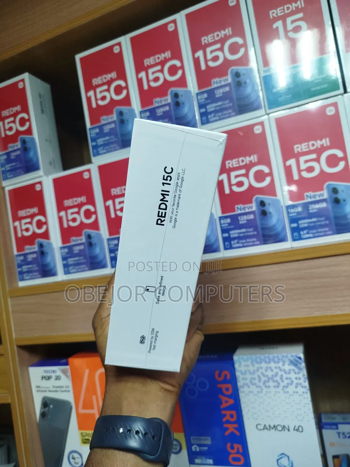 New Xiaomi Redmi 15C 4G 128 GB Blue