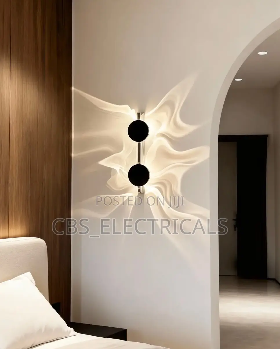 Modern Dual-Disc Shadow Art LED Wall Sconce – CBS-ELECTRICALS