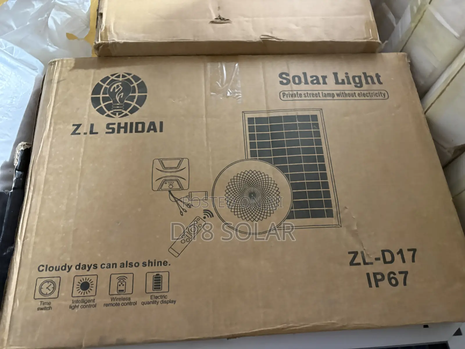 Solar Private Street Lights With Panel