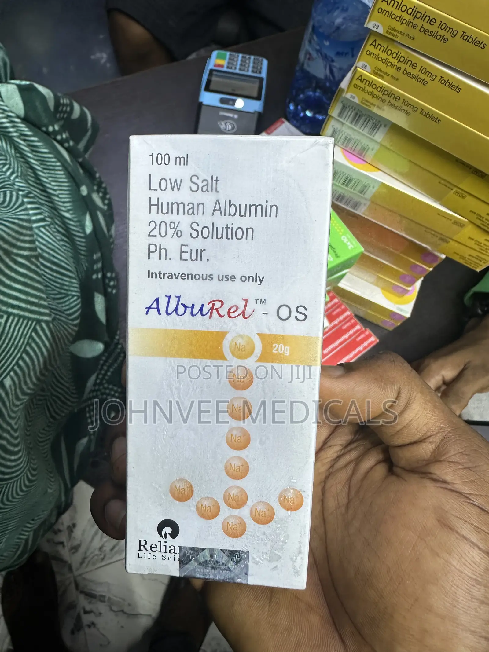 Low Salt Human Albumin Solution