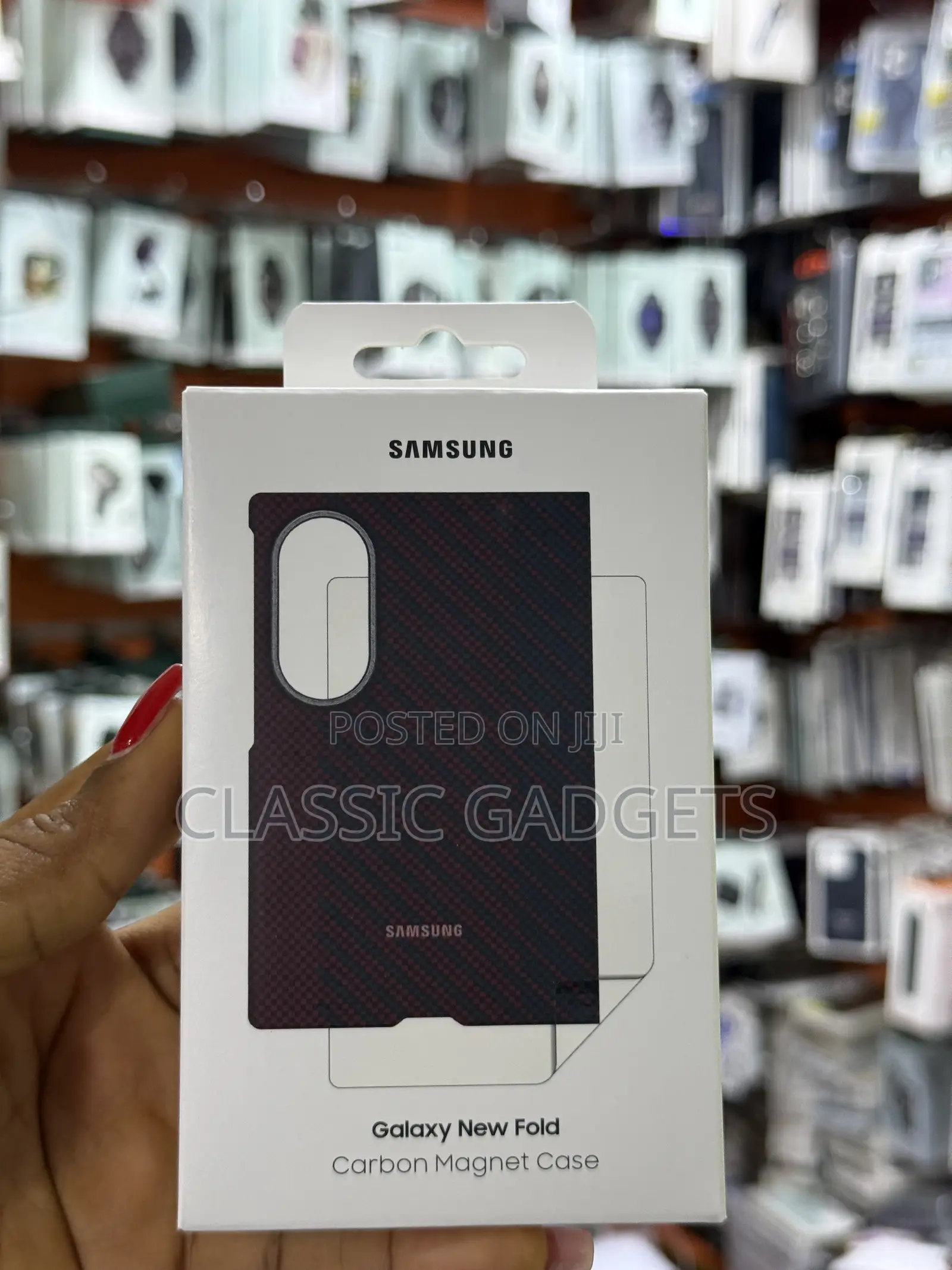 Official Carbon Magnet Case for Samsung Galaxy Z Fold 8