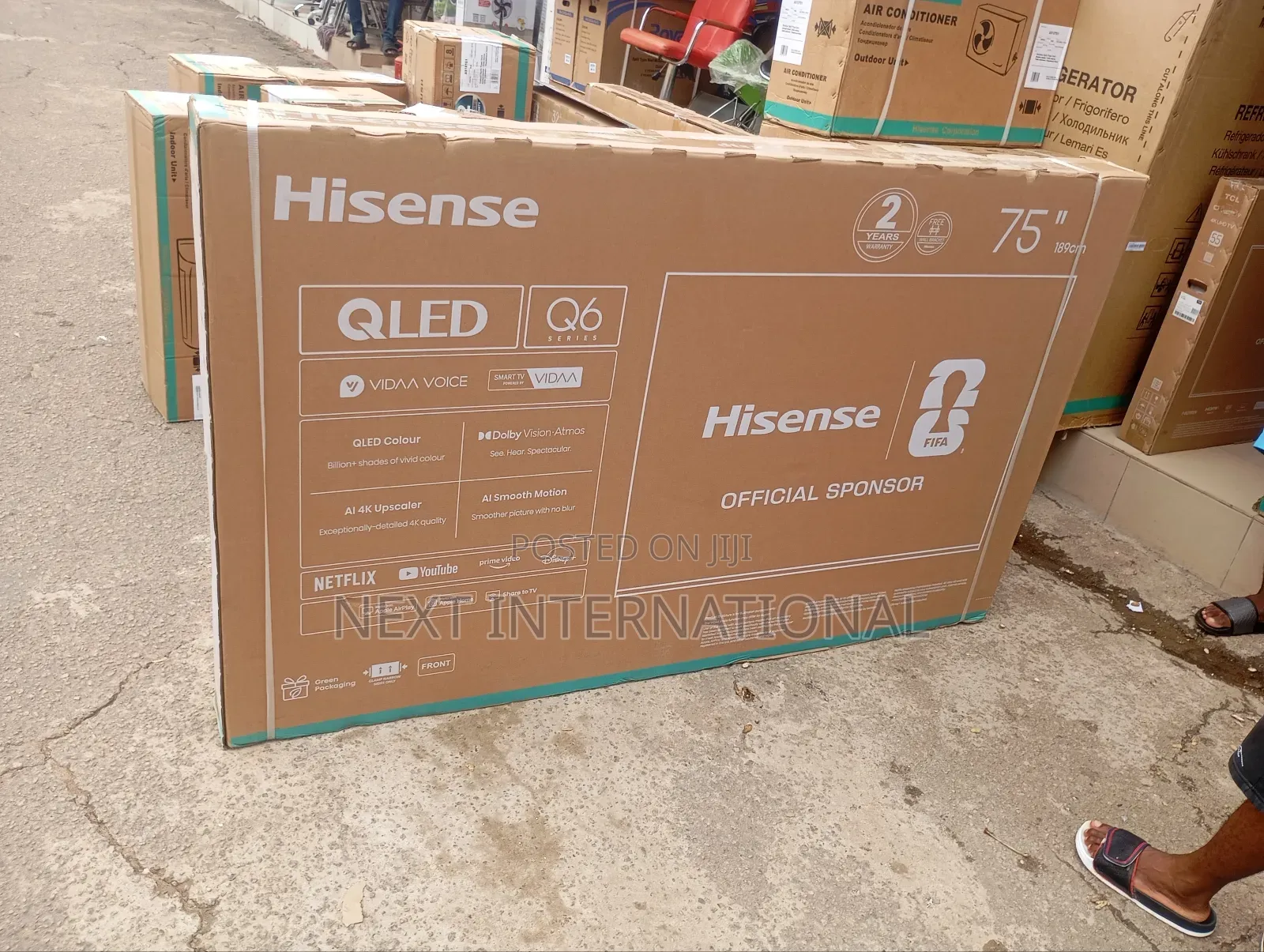 Hisense 75 Inches Qled Television 75q6q