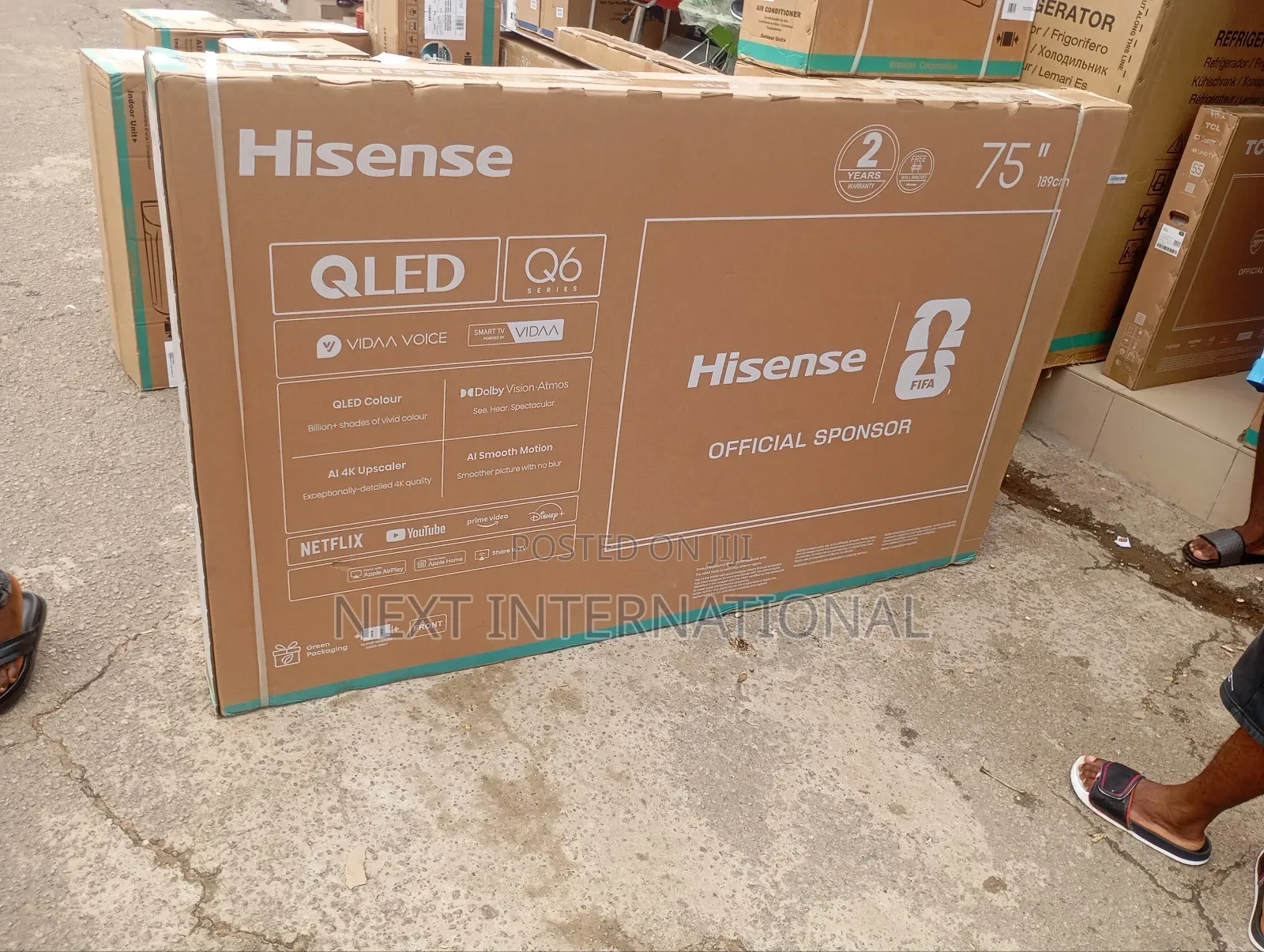 Hisense 75 Inches Qled Television 75q6q