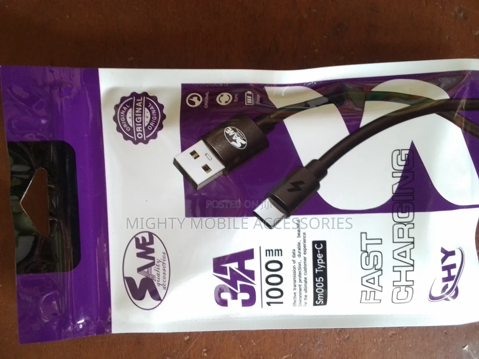 CHY 3A Type-C Cable Fast Charging Cable for Android and iPad