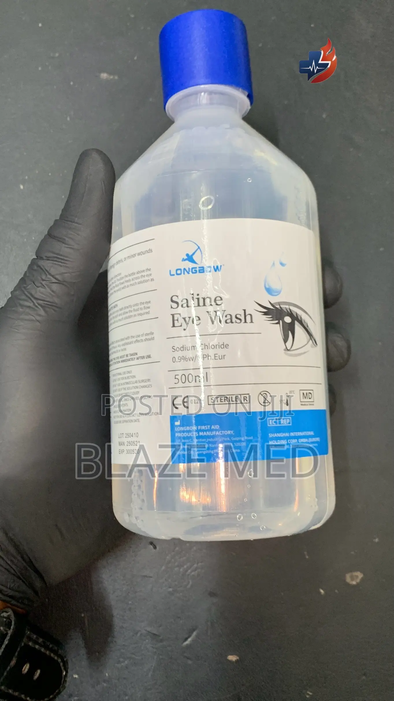 Saline Eye Wash