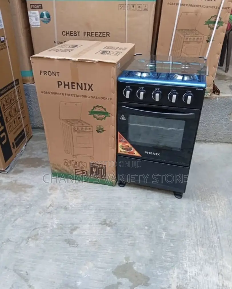 Phenix 4 Burner Gas With Oven