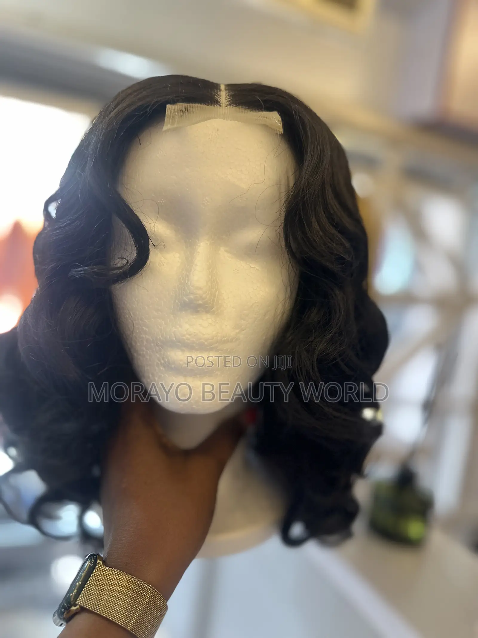 Human Hair Blend Closure Bounce