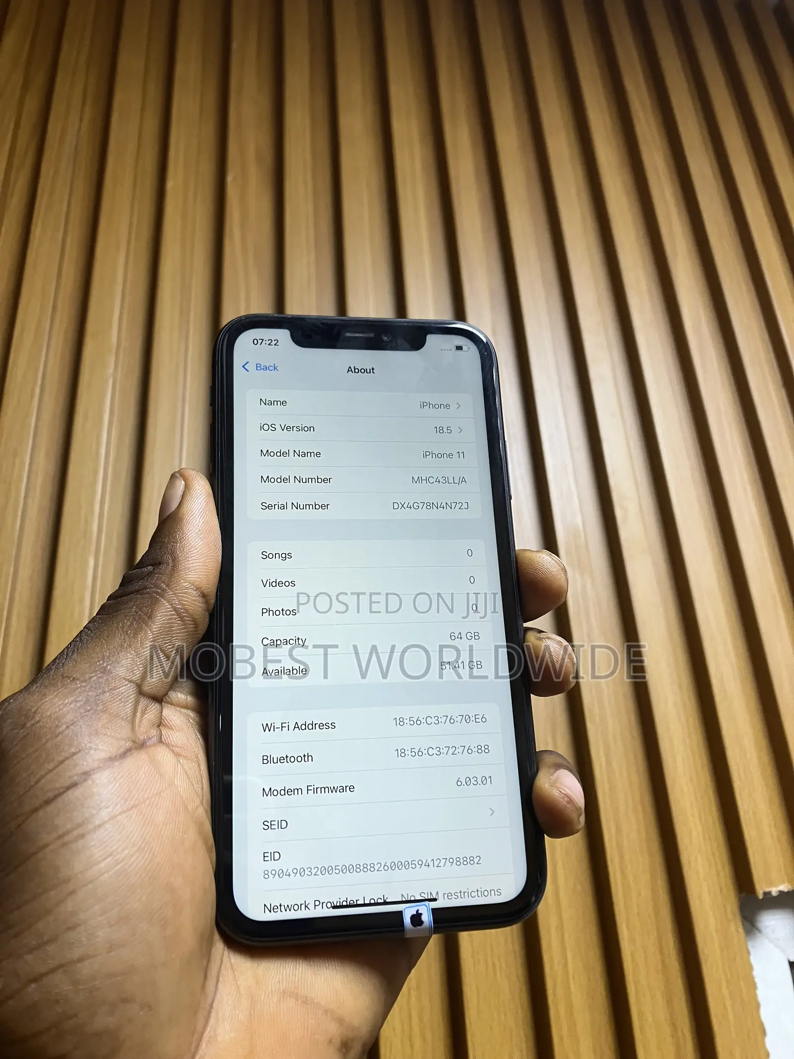 Apple iPhone 11 64 GB Black