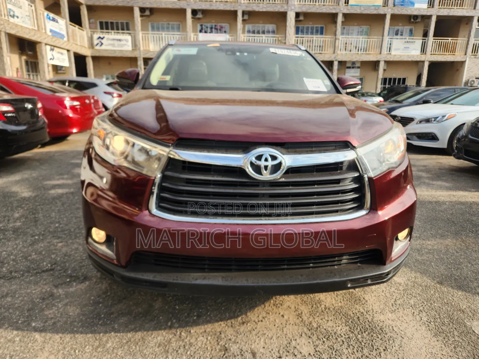 Toyota Highlander Limited Platinum V6 4x4 (3.5L 6cyl 6A) 2016 Burgundy