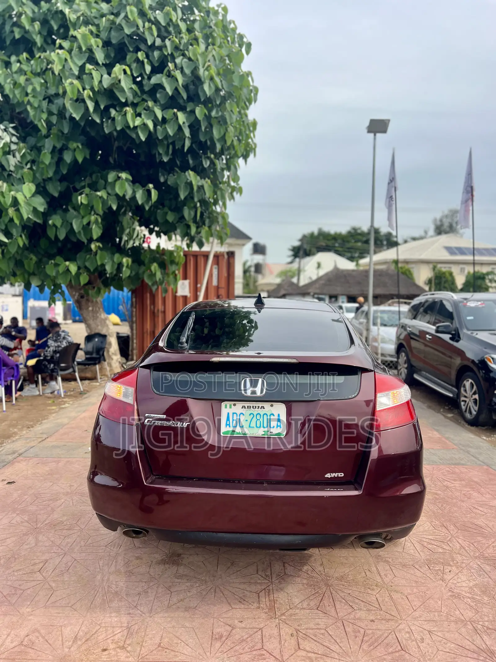 Honda Accord Crosstour 2011 Maroon