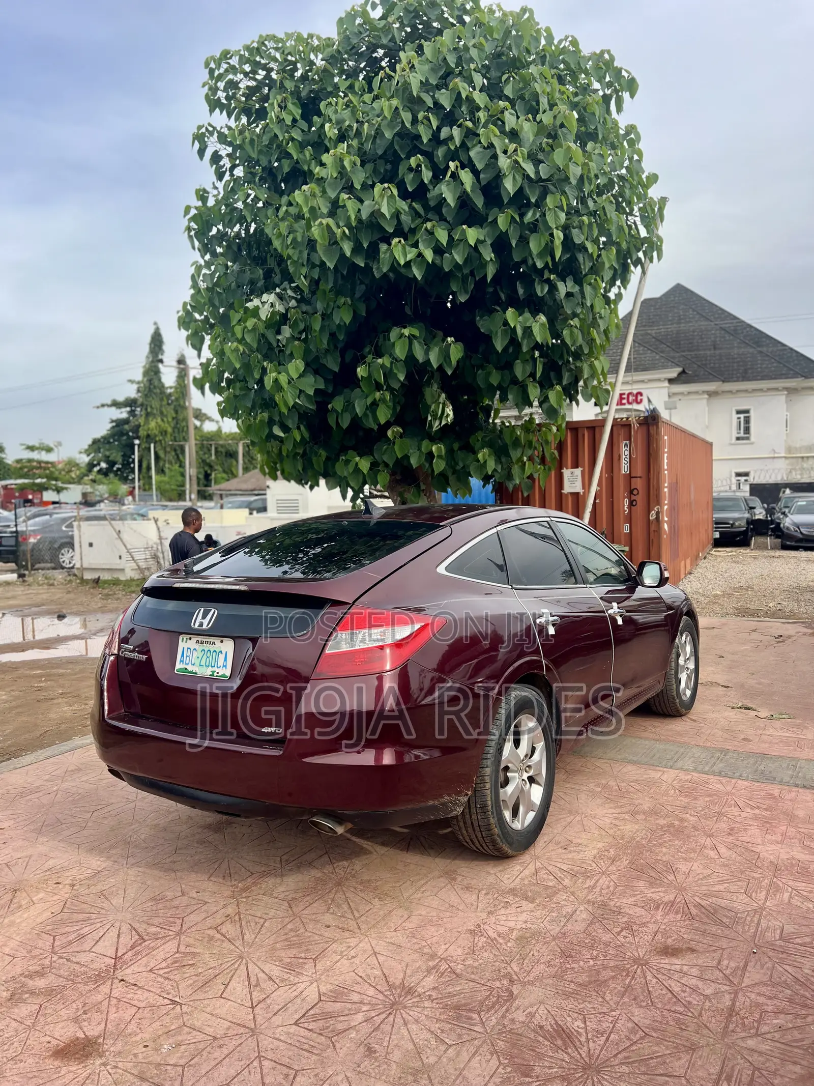 Honda Accord Crosstour 2011 Maroon
