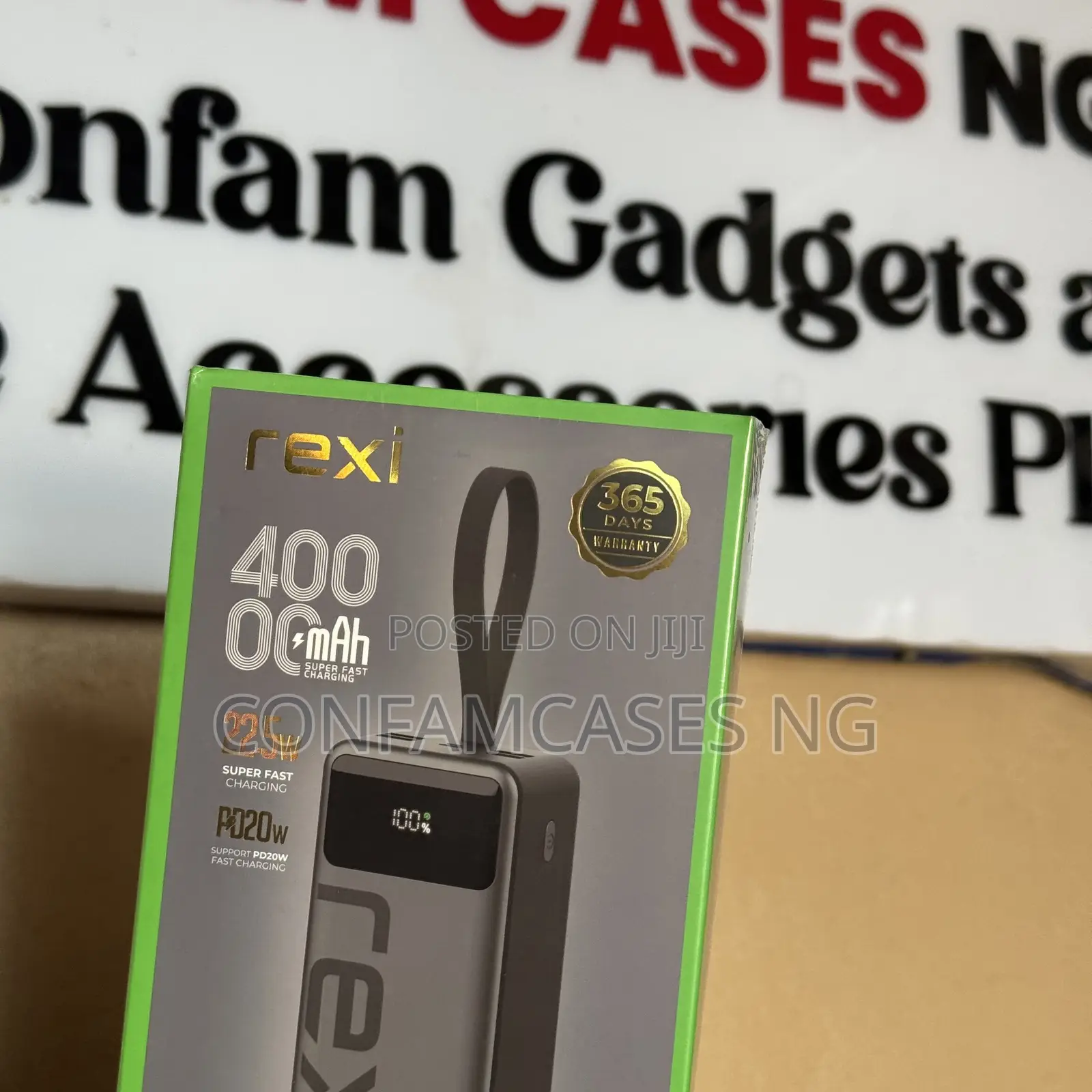 Rexi 40000mAh 22.5W Super Fast Charging Power Bank