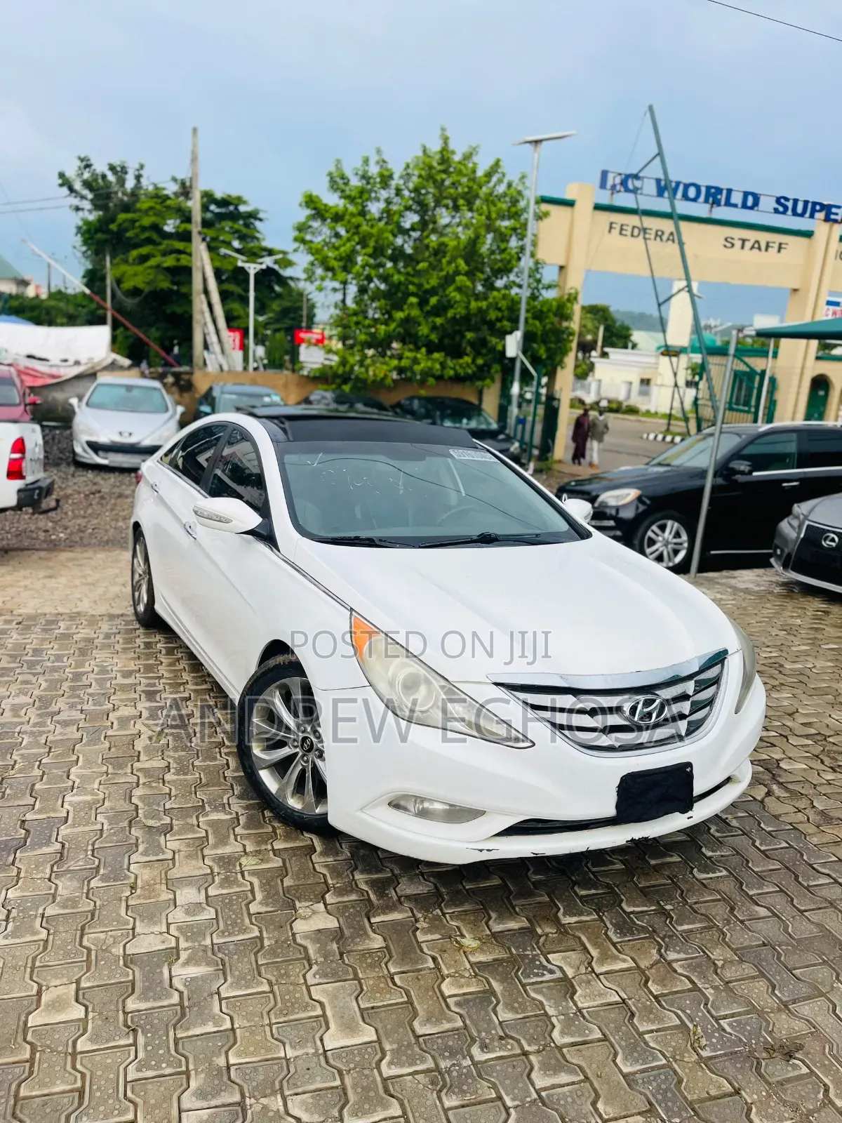 Hyundai Sonata 2012 White