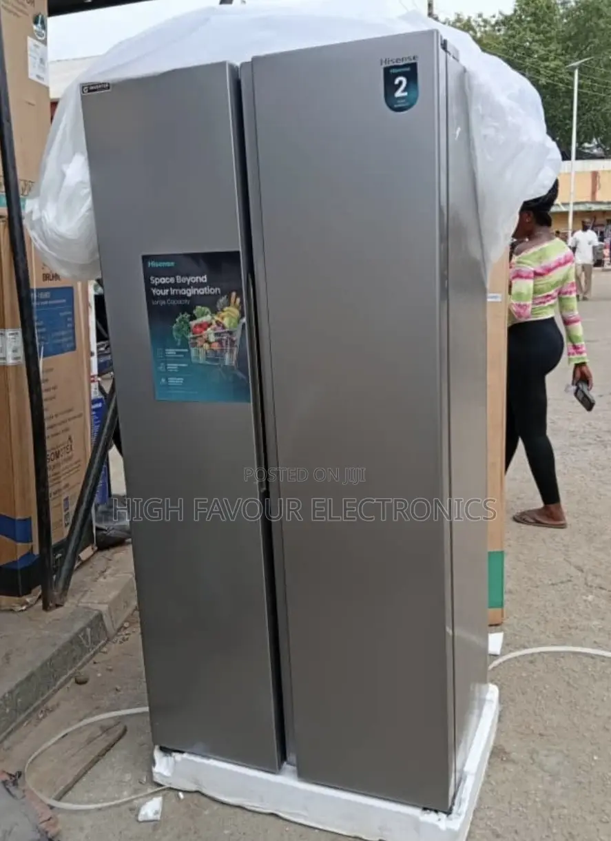 Hisense Side by Side Refrigerator (437liter)